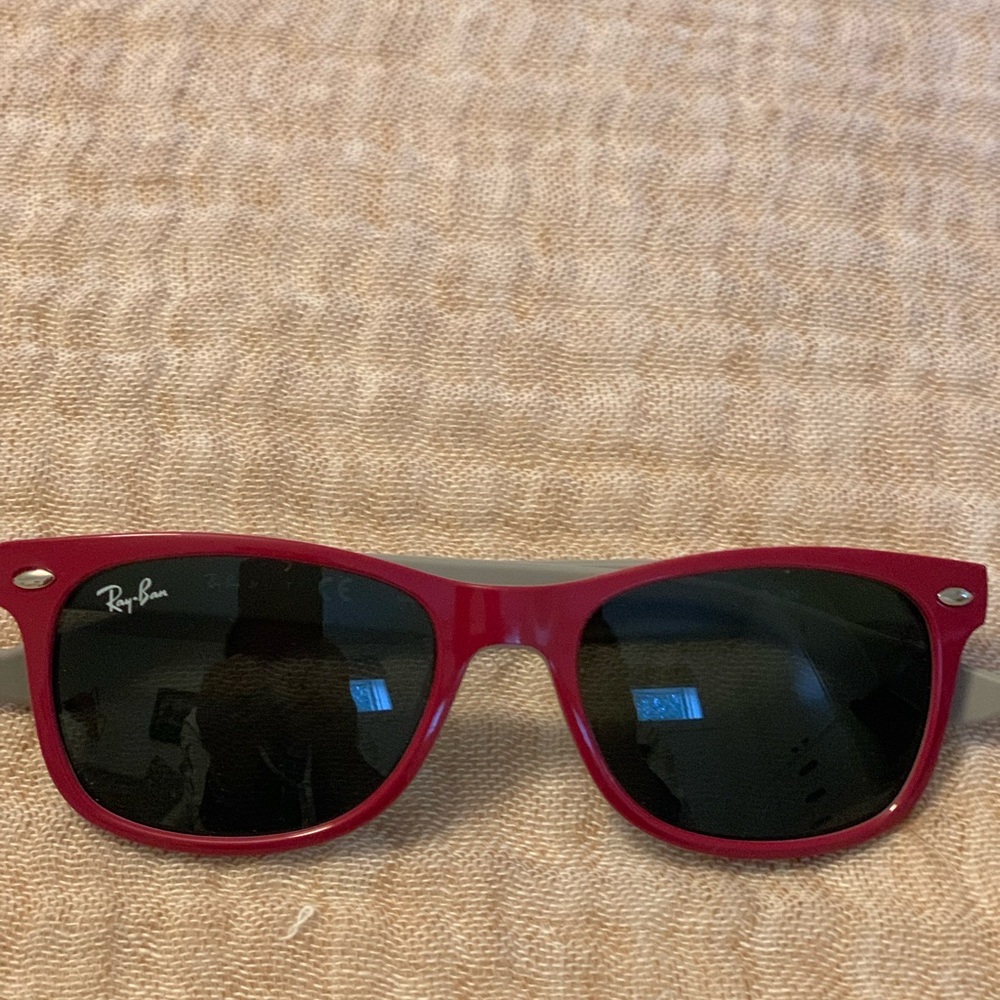 Ray-Ban Cherry Red Sunglasses for kids